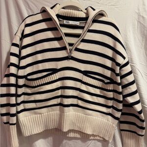 Zara striped sweater